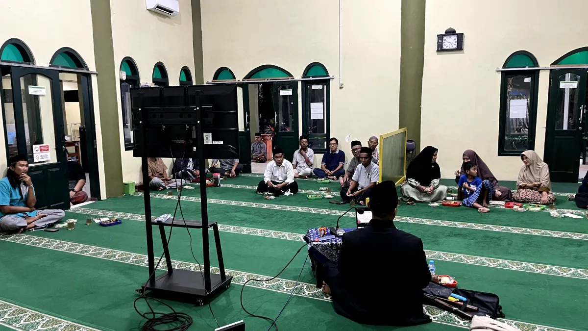 Suasana Pengajian Jamaah